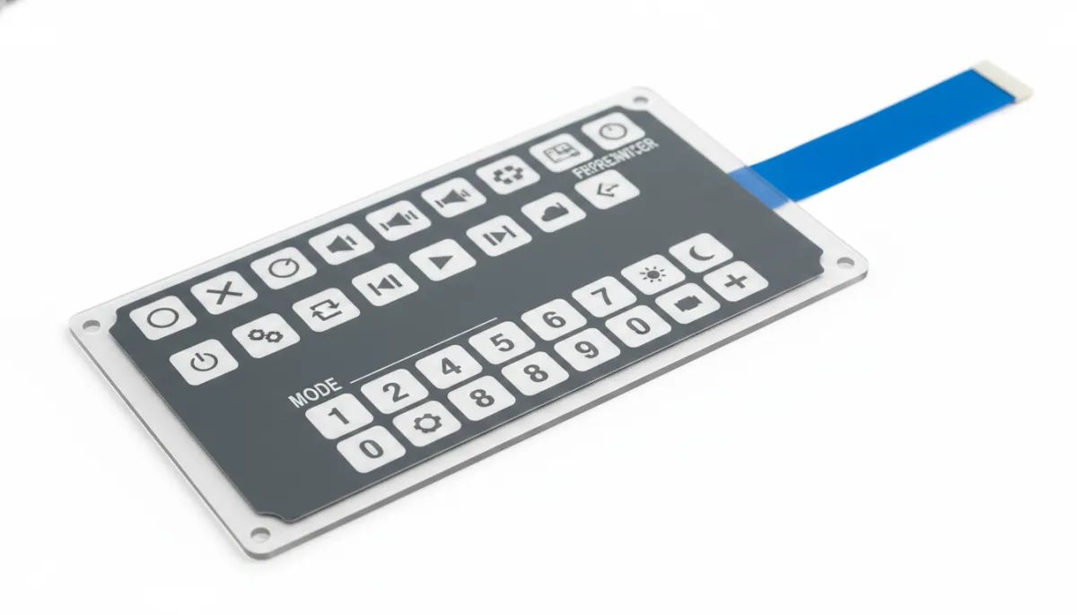 Membran Switch Üretiminde 3 Özel Zanaat - Mat Yüzeyli Parlak Pencere